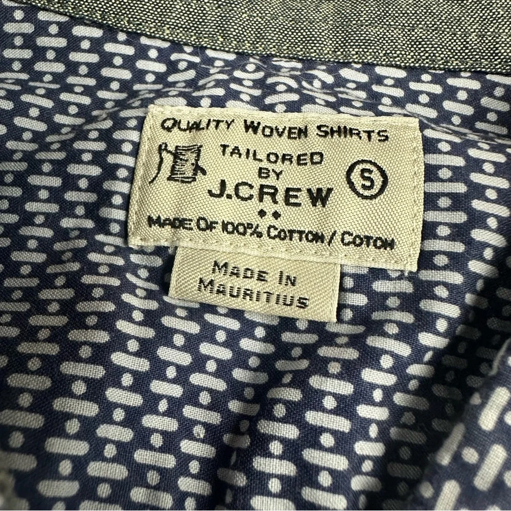 J.Crew Blue Button-Up Shirt